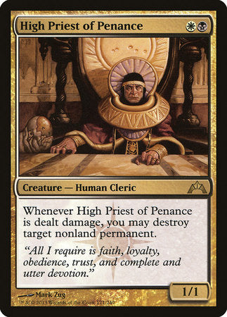 High Priest of Penance [Gatecrash] | Cards and Coasters CA