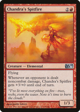 Chandra's Spitfire [Magic 2011] | Cards and Coasters CA