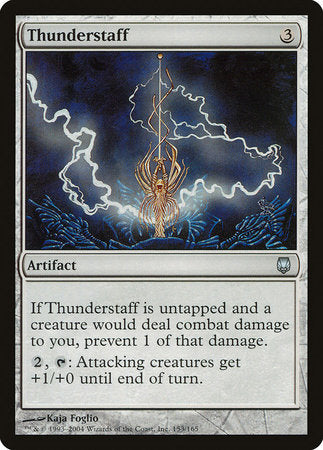 Thunderstaff [Darksteel] | Cards and Coasters CA