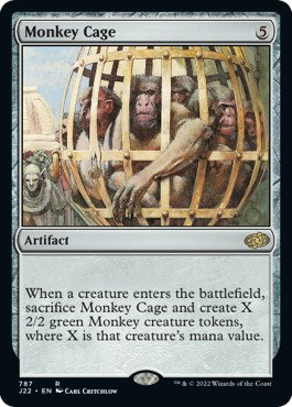 Monkey Cage [Jumpstart 2022] | Cards and Coasters CA
