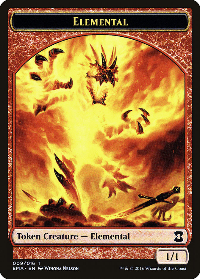 Elemental (009/016) [Eternal Masters Tokens] | Cards and Coasters CA