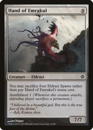 Hand of Emrakul [Rise of the Eldrazi] | Cards and Coasters CA