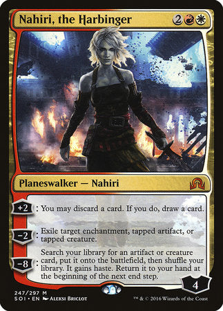 Nahiri, the Harbinger [Shadows over Innistrad] | Cards and Coasters CA