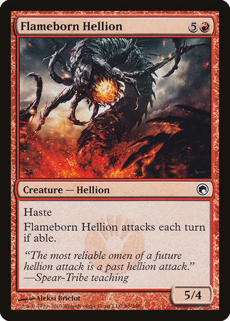 Flameborn Hellion [Scars of Mirrodin] | Cards and Coasters CA