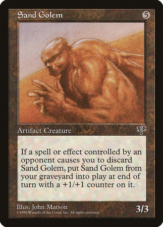 Sand Golem [Mirage] | Cards and Coasters CA