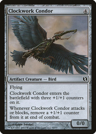 Clockwork Condor [Duel Decks: Elspeth vs. Tezzeret] | Cards and Coasters CA