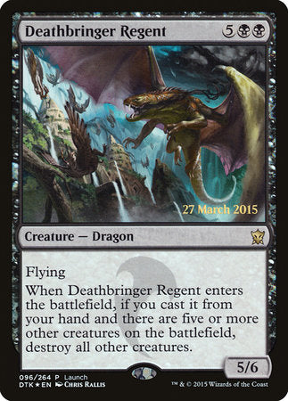 Deathbringer Regent [Dragons of Tarkir Promos] | Cards and Coasters CA