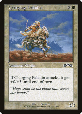 Charging Paladin [Exodus] | Cards and Coasters CA