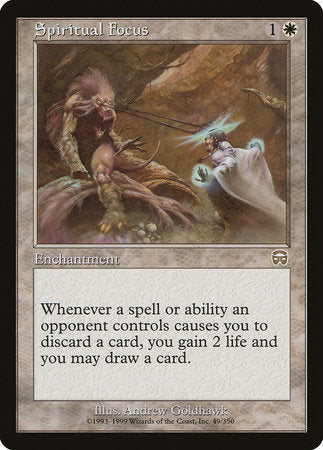Spiritual Focus [Mercadian Masques] | Cards and Coasters CA