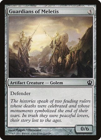 Guardians of Meletis [Theros] | Cards and Coasters CA