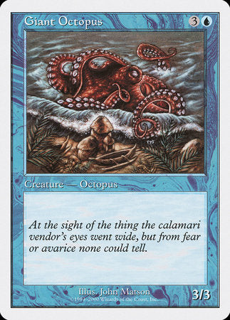Giant Octopus [Starter 2000] | Cards and Coasters CA