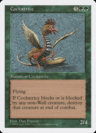 Cockatrice [Fifth Edition] | Cards and Coasters CA