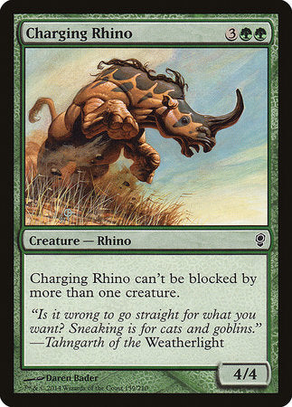 Charging Rhino [Conspiracy] | Cards and Coasters CA