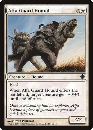 Affa Guard Hound [Rise of the Eldrazi] | Cards and Coasters CA