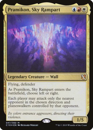 Pramikon, Sky Rampart [Commander 2019] | Cards and Coasters CA