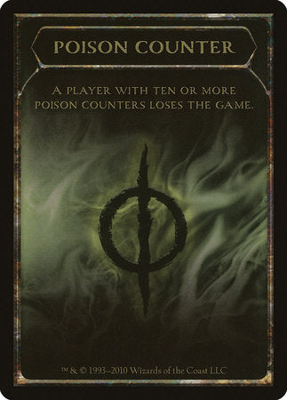 Poison Counter Token [Scars of Mirrodin Tokens] | Cards and Coasters CA