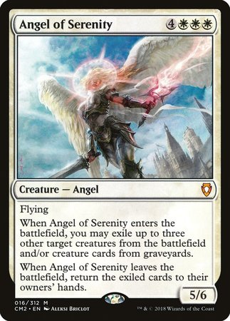 Angel of Serenity [Commander Anthology Volume II] | Cards and Coasters CA