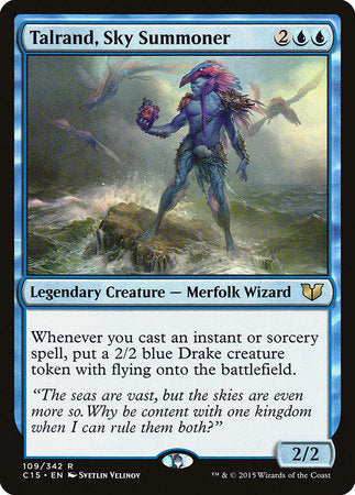 Talrand, Sky Summoner [Commander 2015] | Cards and Coasters CA