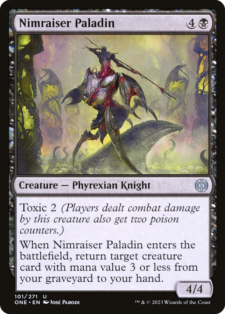 Nimraiser Paladin [Phyrexia: All Will Be One] | Cards and Coasters CA