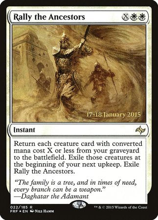 Rally the Ancestors [Fate Reforged Promos] | Cards and Coasters CA