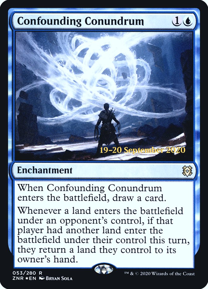 Confounding Conundrum  [Zendikar Rising Prerelease Promos] | Cards and Coasters CA