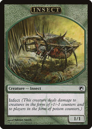 Insect Token [Scars of Mirrodin Tokens] | Cards and Coasters CA