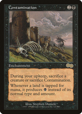 Contamination [Urza's Saga] | Cards and Coasters CA