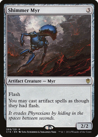 Shimmer Myr [Commander 2016] | Cards and Coasters CA