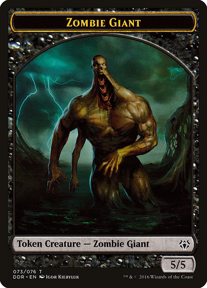 Zombie Giant [Duel Decks: Nissa vs. Ob Nixilis] | Cards and Coasters CA
