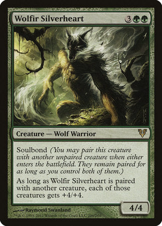 Wolfir Silverheart [Avacyn Restored] | Cards and Coasters CA