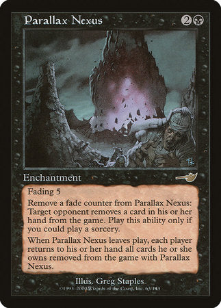 Parallax Nexus [Nemesis] | Cards and Coasters CA