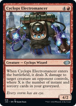 Cyclops Electromancer [Jumpstart 2022] | Cards and Coasters CA