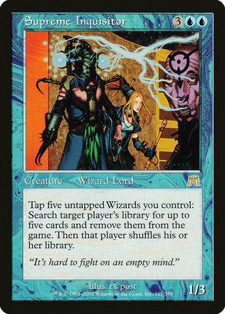 Supreme Inquisitor [Onslaught] | Cards and Coasters CA