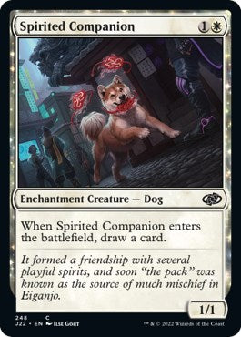 Spirited Companion [Jumpstart 2022] | Cards and Coasters CA