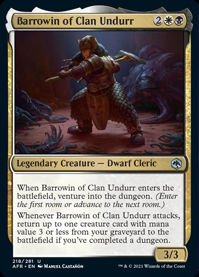 Barrowin of Clan Undurr [Dungeons & Dragons: Adventures in the Forgotten Realms] | Cards and Coasters CA