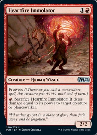 Heartfire Immolator [Core Set 2021] | Cards and Coasters CA