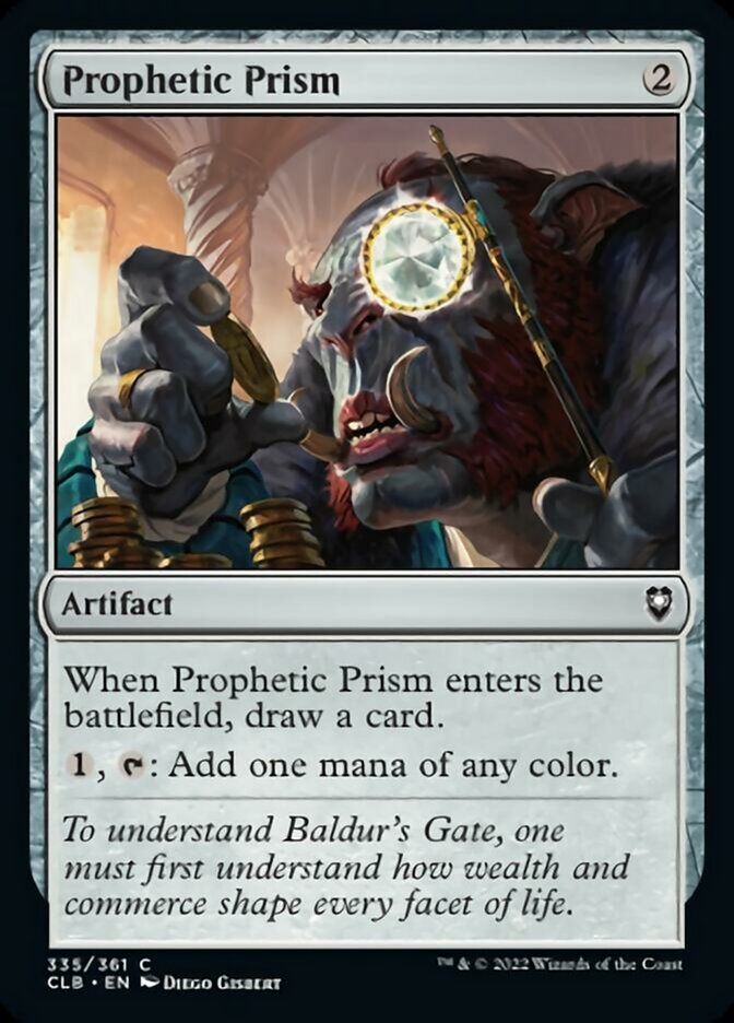 Prophetic Prism [Commander Legends: Battle for Baldur's Gate] | Cards and Coasters CA