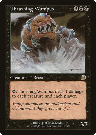 Thrashing Wumpus [Mercadian Masques] | Cards and Coasters CA