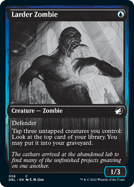 Larder Zombie [Innistrad: Double Feature] | Cards and Coasters CA