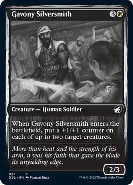 Gavony Silversmith [Innistrad: Double Feature] | Cards and Coasters CA