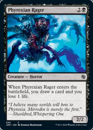 Phyrexian Rager [Jumpstart] | Cards and Coasters CA