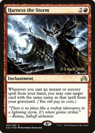 Harness the Storm [Shadows over Innistrad Promos] | Cards and Coasters CA