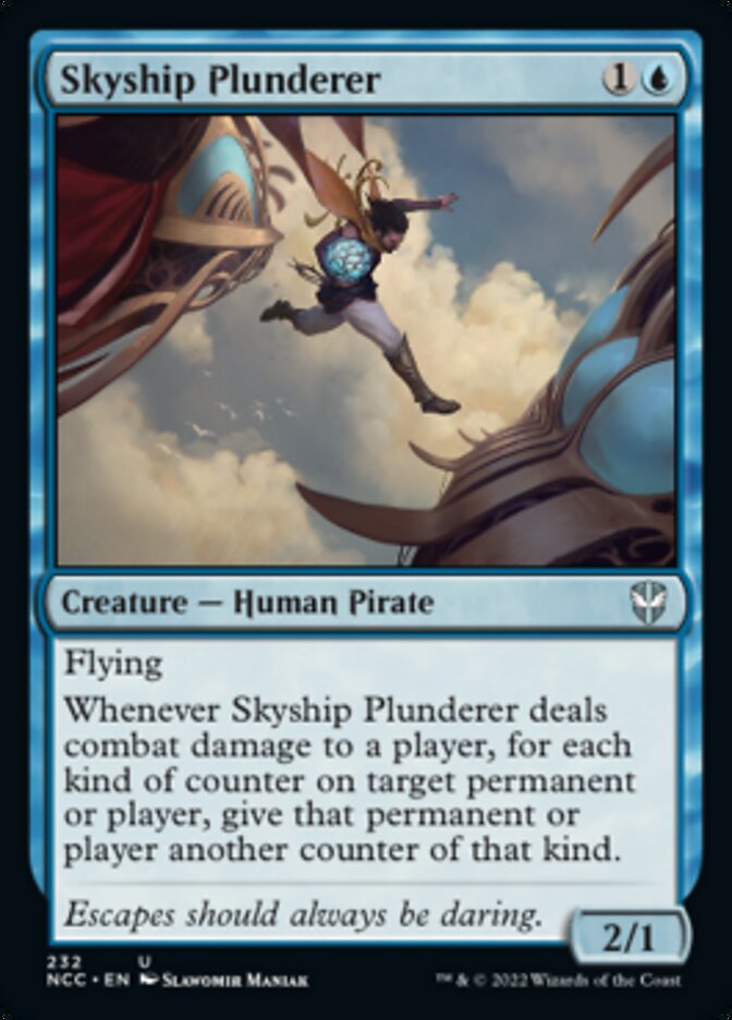 Skyship Plunderer [Streets of New Capenna Commander] | Cards and Coasters CA