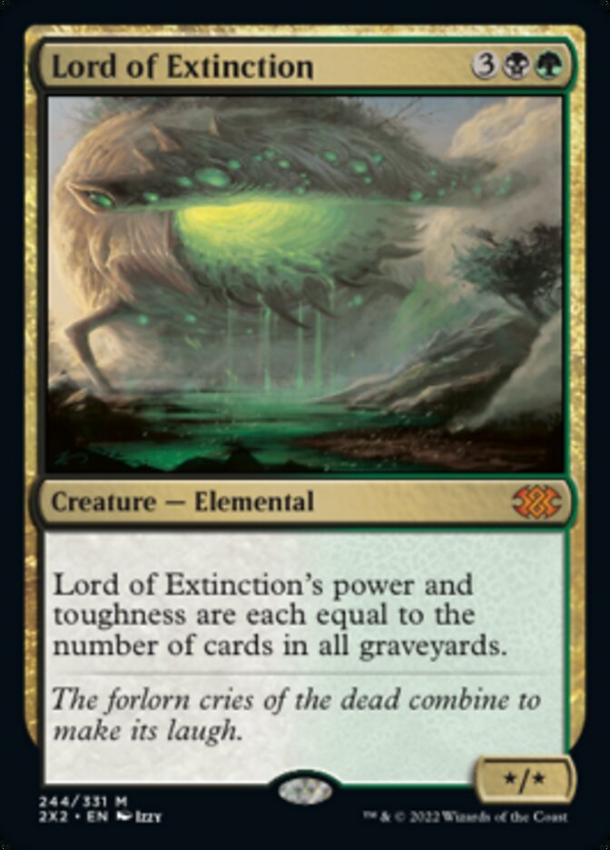 Lord of Extinction [Double Masters 2022] | Cards and Coasters CA