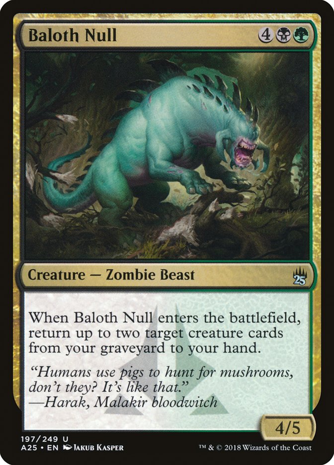 Baloth Null [Masters 25] | Cards and Coasters CA