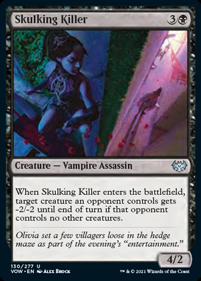 Skulking Killer [Innistrad: Crimson Vow] | Cards and Coasters CA