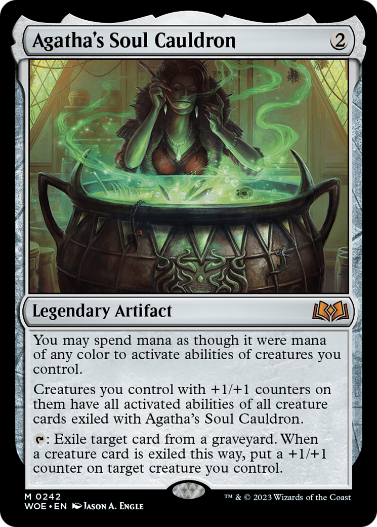 Agatha's Soul Cauldron [Wilds of Eldraine] | Cards and Coasters CA