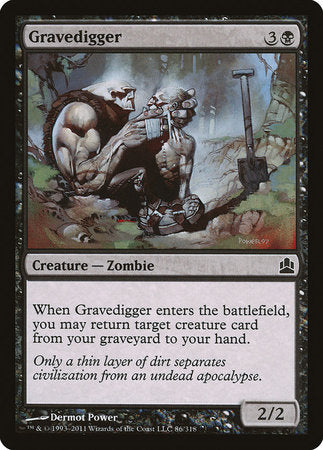 Gravedigger [Commander 2011] | Cards and Coasters CA