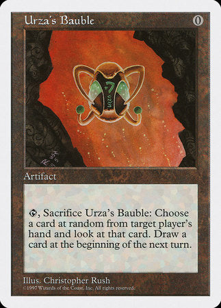 Urza's Bauble [Fifth Edition] | Cards and Coasters CA