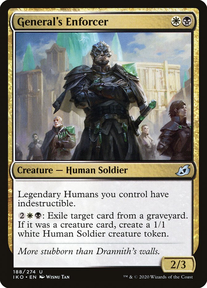 General's Enforcer [Ikoria: Lair of Behemoths] | Cards and Coasters CA